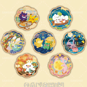 Anime Pokemond Pin Badge Pikachu Acrylic Laser Button Pins Custom Brooch Collectible Ita Bag Decoration Wholesale Gifts - Product Image 3