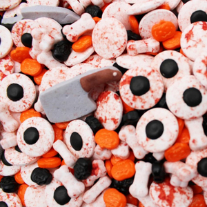 <span class=keywords><strong>CANDY</strong></span> <span class=keywords><strong>QUEEN</strong></span> Venta caliente Nuevo producto de Halloween globos oculares forma comprimido tableta caramelo duro a granel al por mayor - Product Image 3