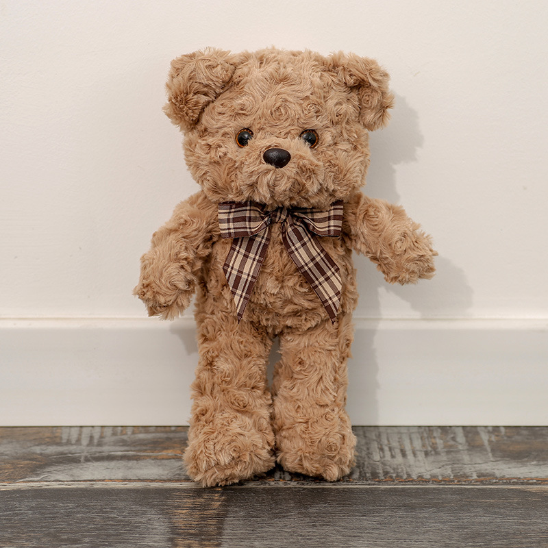 Papillon vintage a quadri in piedi - 30 cm