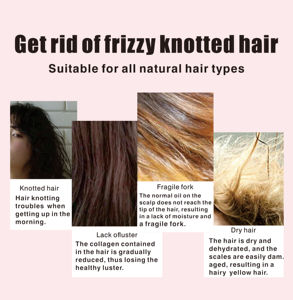 Champú en Spray <span class=keywords><strong>para</strong></span> el Cuidado del Cabello con Aceite de Coco Orgánico de Marca Privada, Antiencrespamiento, Hidratante, Definidor <span class=keywords><strong>para</strong></span> Cabello Seco, Rizado <span class=keywords><strong>y</strong></span> Encrespado, MOQ - Product Image 6