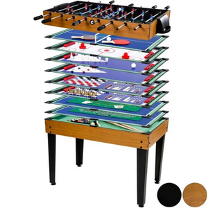 Hot Selling 12 In 1 Multi Functionele Kids Indoor Spel Biljart Pooltafel Met Voetbal Tafeltennis