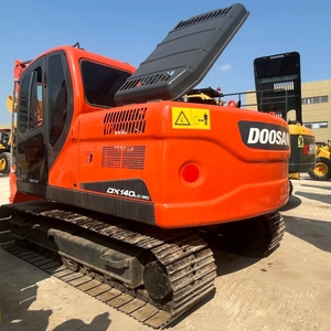 Excavatrice sur pneus d'occasion DOOSAN DX140 TON, prix avantageux, excellentes performances, puissance élevée, performance stable, d'origine coréenne. - Product Image 6
