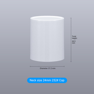 Tùy chỉnh vòng cổ Kích thước 24mm ABS + PP vít nắp đôi lớp nắp nhựa hai mặt nắp chai #232 - Product Image 5