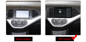 Mekede ms אנדרואיד 8 ליבה 8 + 256 ג 'יגה-ד p 2דין gps wifi רכב סטריאו עבור kia picanto בוקר 2011 2017 9 אינץ' - Product Image 6