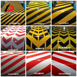 Rouleaux de panneaux de toiture métalliques de couleur RAL, d'une épaisseur de 0,4 mm à 0,5 mm, matériaux de construction, bobines PPGI, bobines d'acier revêtues de couleur. - Product Image 4