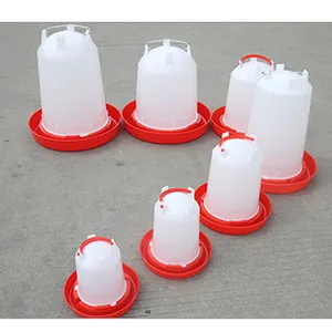 Plastic Chicken Drinking Feeder Manual Automatic Plastic Drinkers for Chick Poultry