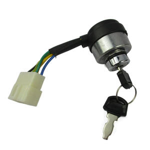 สวิตช์สตาร์ทเครื่องกำเนิดน้ำมันดีเซล/เบนซิน5-7KW สวิตช์จุดระเบิดเหล็กสำหรับชิ้นส่วนเครื่องยนต์168F/170/188F/190F - Product Image 4