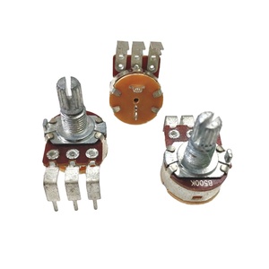 Potenciómetro Rotatorio de Película de Carbono RS1610S de 5 Pines, 17mm, 10K-500K, 20%, para Equipos Electrónicos de Audio, Venta al Por Mayor - Product Image 1