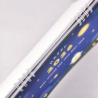 Cetak Kalender Meja Estetis Kustom Xinghe, Kalender Meja Lipat Berdiri