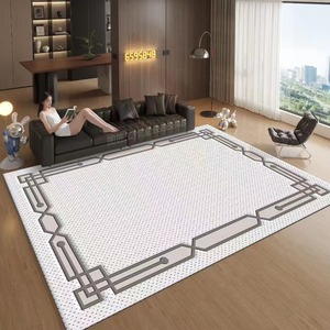 Tapis สีส้ม <span class=keywords><strong>Fleur</strong></span> Gris, antiderapant et ทน A L usure, convient Pour Chambre, Salon - Product Image 2