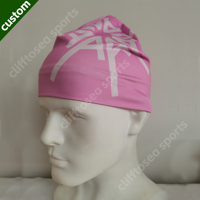 Bonnet en tricot respirant avec logo personnalisé, doublure en satin soyeux, style décontracté, pour la course et le cyclisme, pour femmes et hommes
