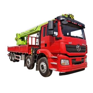 Vente directe usine : Grue montée sur camion Shacman Delong 8x4, flèche Zoomlion 14 tonnes à 5 sections, utilisation facile - Product Image 1