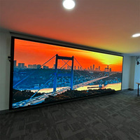 Mur vidéo LED 4K 8K, écran micro LED d'intérieur, module à petit pas de pixel P1.8, écran de luxe pour home cinéma, étanche, haute résolution