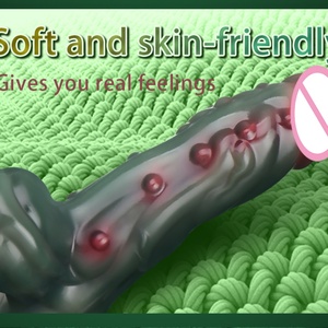 Nuevo Dildo Vibrador de Silicona, Pene Realista, Dildos con Forma de Animales, Vibración Fuerte, Tapón Anal, Juguete Sexual Anal con Succión Vaginal - Product Image 6