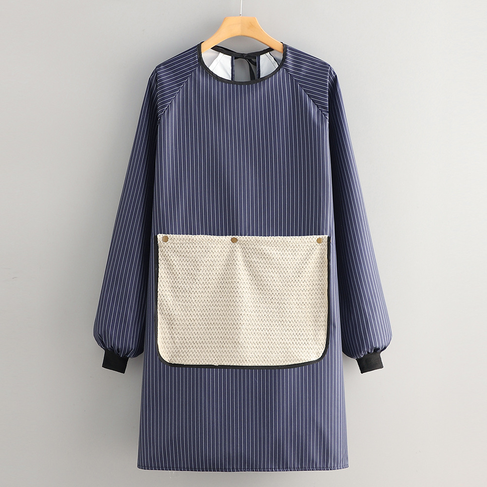 Blouse rayée - bleu