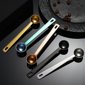 Tùy Chỉnh Biểu Tượng 5Ml 10Ml 15Ml <span class=keywords><strong>20Ml</strong></span> 25Ml 30Ml Muỗng canh Thép Không Gỉ Đo Thìa Đặt Cho Đo Khô Thành Phần Chất Lỏng - Product Image 1