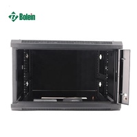 Bolein rak Server kabinet jaringan pemasangan dinding, bagian tunggal 4U 6U 9U 12U 15U 18U 9U penjualan pabrik 9U 600*600 MM