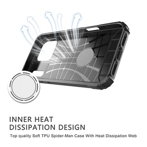 Chống Thả & Chống Sốc TPU + PC 2 Trong 1 Armor Đ<span class=keywords><strong>i</strong></span>ện Thoạ<span class=keywords><strong>i</strong></span> Bìa Vớ<span class=keywords><strong>i</strong></span> Stereobutton Và Bên Trong Tản Nhiệt Thiết Kế Cho <span class=keywords><strong>iPhone</strong></span> 17 Pro Max - Product Image 3