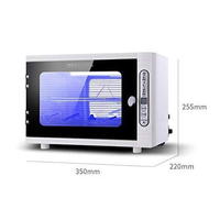 Armoire de désinfection UV en acier inoxydable haute température, stérilisateur pour ongles, pinceaux de maquillage et ciseaux, idéale pour salons et boutiques - Meilleures ventes