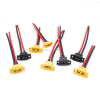 Câbles XT60E-F avec faisceau de fils en silicone 12AWG 14AWG, câbles de charge de batterie 35A XT60E-F