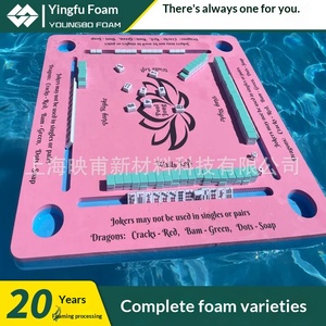 Tapis de jeu flottant conducteur et antistatique pour <span class=keywords><strong>piscine</strong></span>, Mahjong et Poker, deux-en-un, pour plage et sources chaudes - Product Image 4