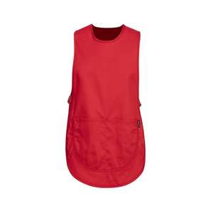 PORTWEST - S843RERS/M Tabard rouge avec poche-EAN 5036108034086 CHEFS ET WORKWEAR DE L'INDUSTRIE ALIMENTAIRE - Product Image 1