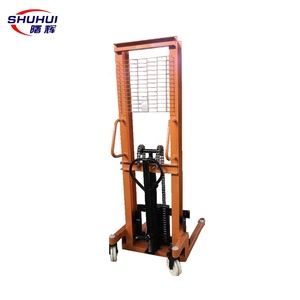 Carretilla elevadora portátil de carga automática, apilador de elevación semieléctrico Manual con altura de elevación de 500 M, 1000kg/1,3 kg - Product Image 5