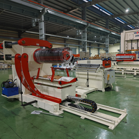 Machine d'alimentation servo zigzag NC automatique pour ligne d'emboutissage de découpe de cercles