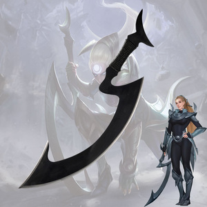71cm 1.75kg League Legends Mépris de la Lune Diana Crescent Moonblade <span class=keywords><strong>Sword</strong></span> pour Cosplay Collection - Product Image 2
