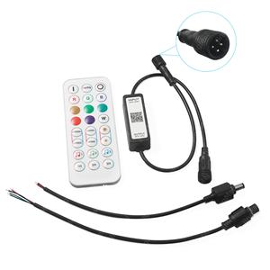 Akıllı BT Uzaktan Kumanda Müzik Gecikme Süresi IP68 Su Geçirmez RGB LED Kontrol Cihazı Rgn Led Işık için - Product Image 6