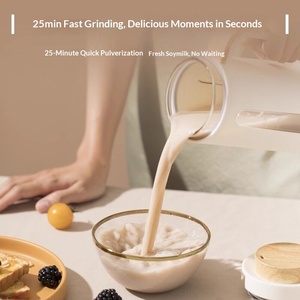 日本 SURE Su'er ミニ高速ブレンダー 350W タッチコントロール家庭用小型 1-2 人用ハンズフリー全自動豆乳メーカー - Product Image 3