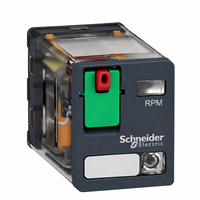 Relais de puissance Schneider Electric série RPM 24V DC 230V AC 15A Relais électromécaniques industriels enfichables RPM12 RPM22 RPM32 RPM42