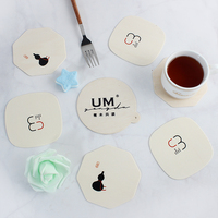 Sous-verres en bois OEM pour tasses à café – Vente en gros directe usine