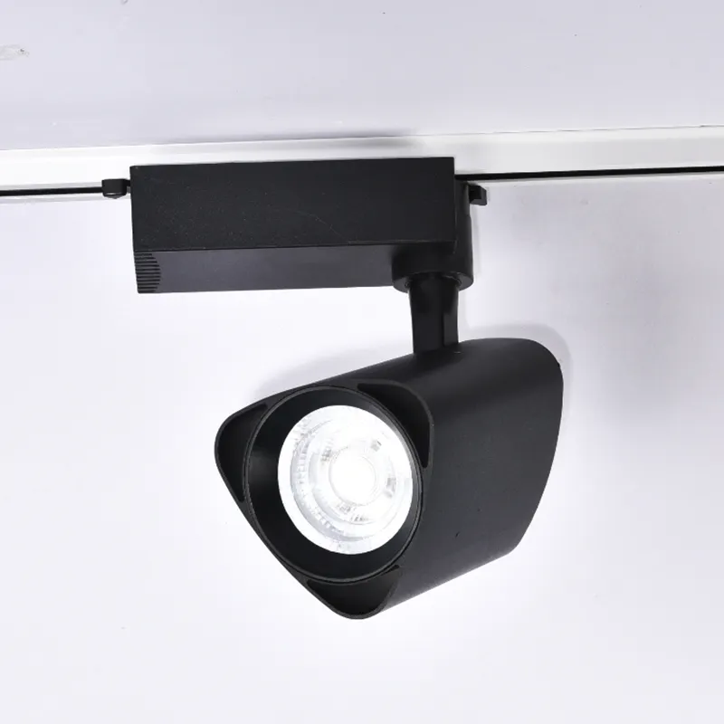 Ucuz fiyat ticari tavan mağazası müzesi 3000k Spot raylı sistem 12w 20w 30w ayarlanabilir zumlanabilir Dali Cob led ray lambası
