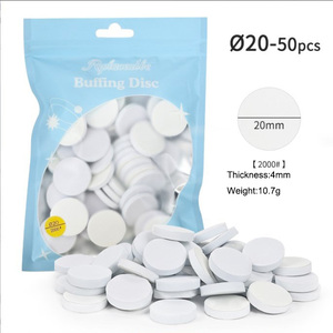 50pcs Nail Buffing Disc Nail Polishing <strong>Pads</strong> Self-Adhesive Replaceable Sandpaper Disc Pedicure Shiner Tools for Nail Drill <strong>File</strong> - Product Image 5