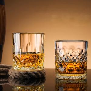 Verre à whisky réutilisable de 10 oz, style moderne <span class=keywords><strong>vintage</strong></span>, avec motifs personnalisés en relief, pour vin et bière - Product Image 1