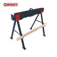 Table de travail pliante pour menuisiers et charpentiers, chevalet à scie pliable