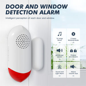 Emylo Wifi Draadloos Thuisbeveiligingssysteem Draagbare Afstandsbediening Deur Raam Alarm Anti-Diefstal Magnetische Detector Batterij - Product Image 4