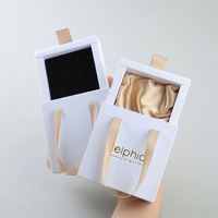 Tiroir à bijoux en papier de carton rigide à glissière de luxe unique avec logo personnalisé Emballage de boîte à bijoux