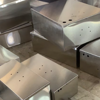 Grande boîte aux lettres extérieure en acier pour immeuble, casier à courrier métallique verrouillable pour logement, produit de fabrication en tôle