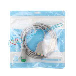 Nihon Kohden Compatibel 10 Lead <span class=keywords><strong>Ecg</strong></span> Kabel Leadwire Connector Voor Levensduur S - Product Image 6