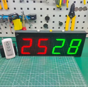 Tableau de score numérique sans fil pour billard, grand écran LED, compteur électronique pour club de billard - Product Image 2