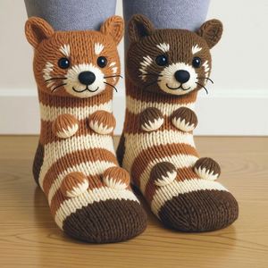 Cute Animal <b>Socks</b> Christmas Knitted Floor <b>Socks</b> <b>Warm</b> Winter <b>Socks</b> for <b>Women</b> Home Indoor - Product Image 3