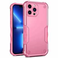 Étui de protection robuste Armor Defender pour iPhone 13 14 15 16 Pro Max, coque de téléphone antichoc en TPU+PC, protection de l'appareil photo incluse, sac OPP