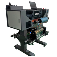 XP600 Trois Têtes UV DTF Transfert AB Film Petit A2 UV DTF Imprimante Rouleau à Rouleau DTF Uv Imprimante Machine D'impression
