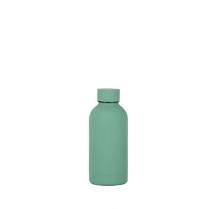<b>Hot</b> Sales 350ml Double Wall Stainless Steel Vacuum <b>Flask</b> Rubberized with Customized Logo Wholesale Promotion Water Bottle - Product Image 1