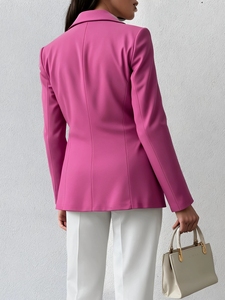 Cappotto da Donna alla Moda, Slim Fit, per il Lavoro, Elegante e Casual di Alta Qualità - Product Image 3