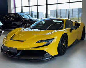 ชุดแต่งคาร์บอนไฟเบอร์แห้งสำหรับ Ferrari SF90 รุ่น SF90 NT-style  พร้อมดิฟฟิวเซอร์อากาศด้านหน้าและช่องรับอากาศด้านข้าง - Product Image 5