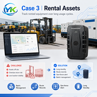 Traceur GPS étanche 2G/GSM/WiFi/LBS avec autonomie de 3 à 4 mois pour conteneurs, construction, exploitation agricole, actifs de location et gestion à distance des ressources