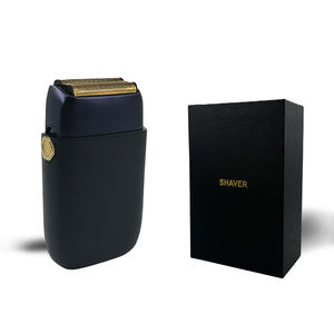 Afeitadoras eléctricas de 3 velocidades con cabezal de afeitado, recortadora de barba de peluquero con triple lámina, regalos para hombres - Product Image 1